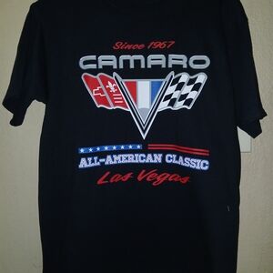 Camaro Black Graphic Tee - All-American Classic